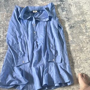 Tuckernuck Light Blue Casual Shirt XXL
